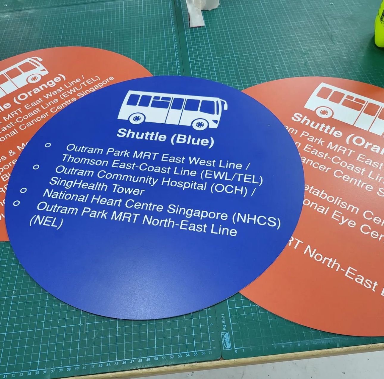 Signs with Vinyl/UV Printing